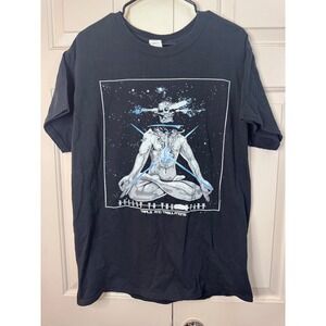 Bullet To The Heart Trials Tribulations Band Tee Black Gildan‎ Mens L
